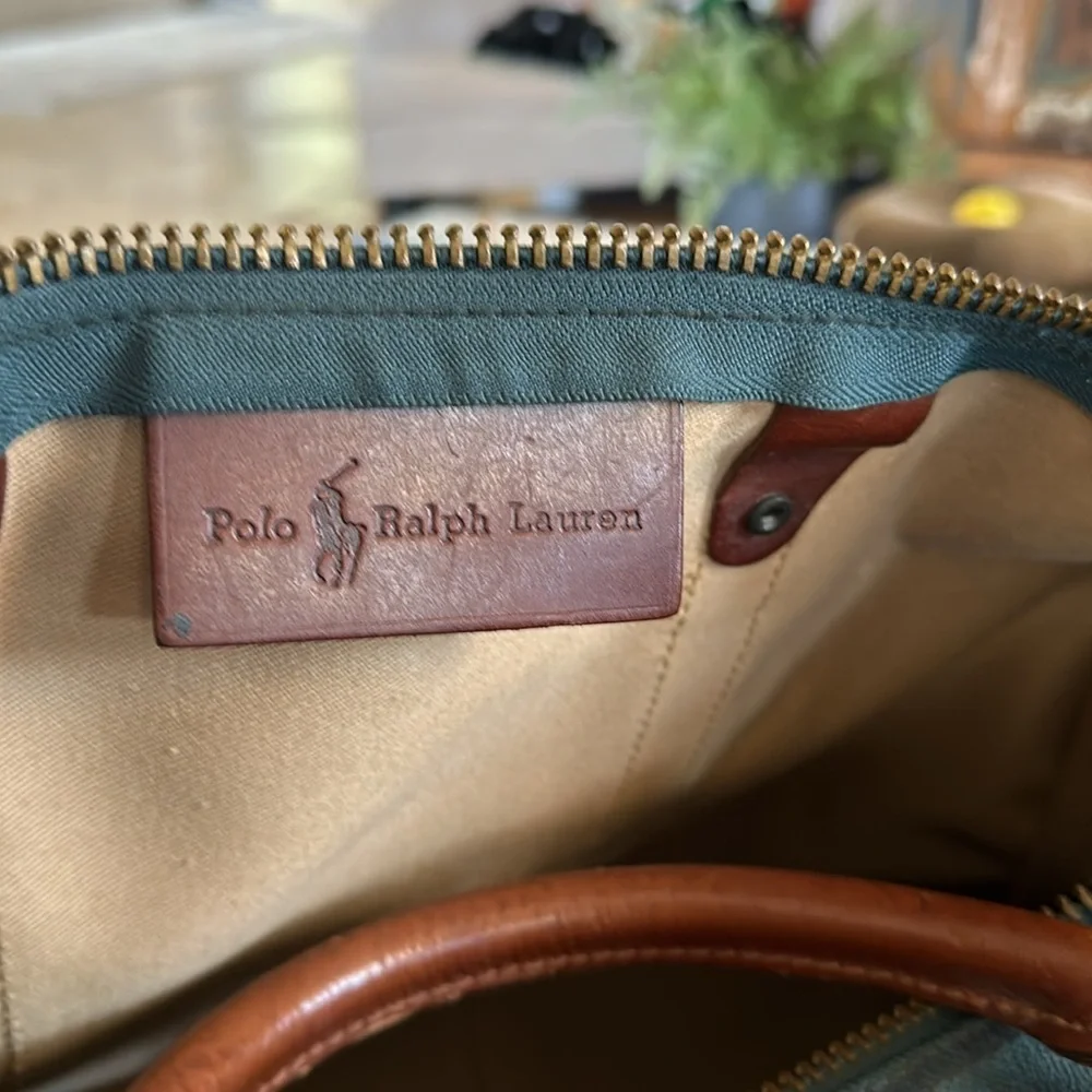EUC vintage Polo Ralph Lauren overnight bag - Picture 10 of 10